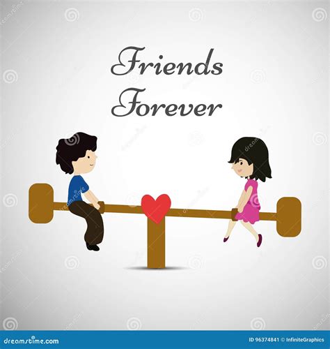 Illustration of Friendship Day Background Stock Vector - Illustration ...