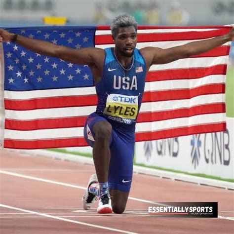 Noah Lyles Difficile Daimer Un Pays Lam Rique Qui Parfois Ne