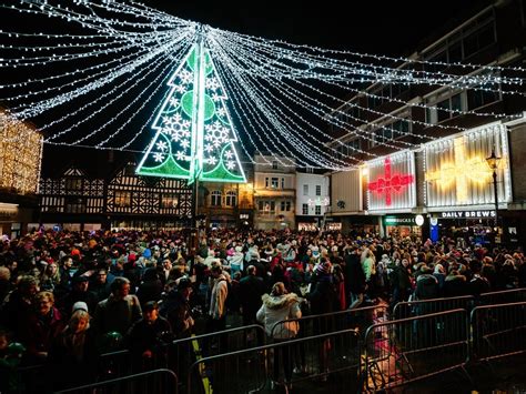 Christmas Lights Switch On Dates Across Shropshire As County Gets