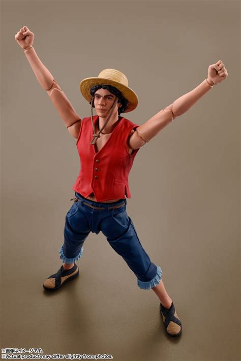 Figura S H Figuarts Monkey D Luffy Netflix Cm One Piece