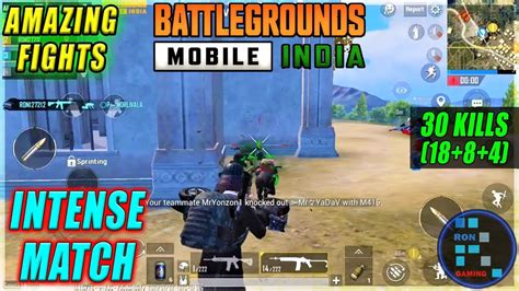 Full Intense Aggressive Gameplay Bgmi Live Pubg