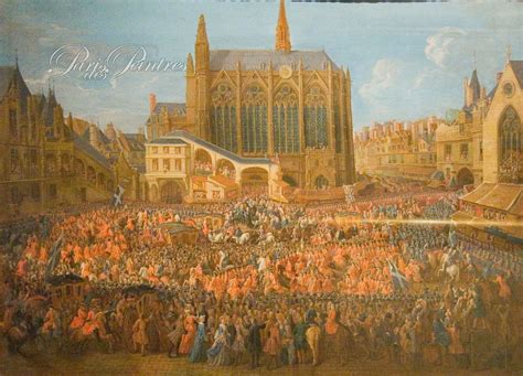 Paris Des Peintres Peintures Louis XIV Sortant Du Lit De Justice