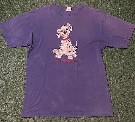 Vintage 101 Dalmatians Shirt Disney Cruella De Vil Vi Gem