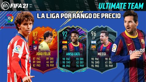 Mejores Jugadores De La Liga Santander Por Rango De Precio Actualizado