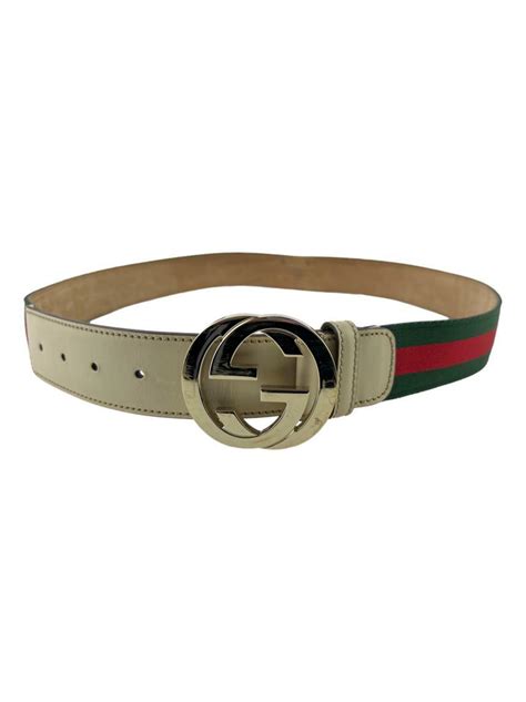 Cinto Gucci Web Interlocking G Original Adxr Etiqueta Nica