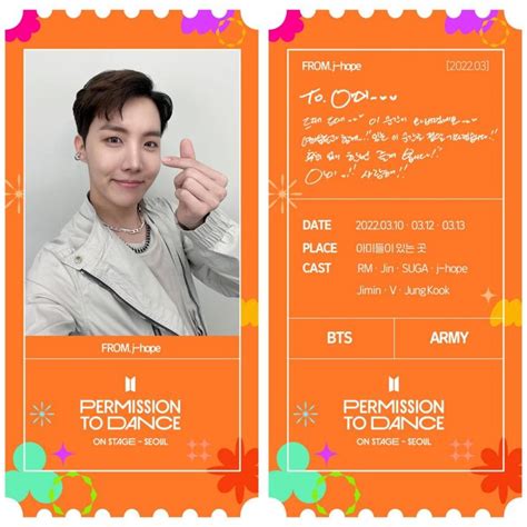 J HOPE En 2022 Entradas Para Conciertos Fotos Imprimibles