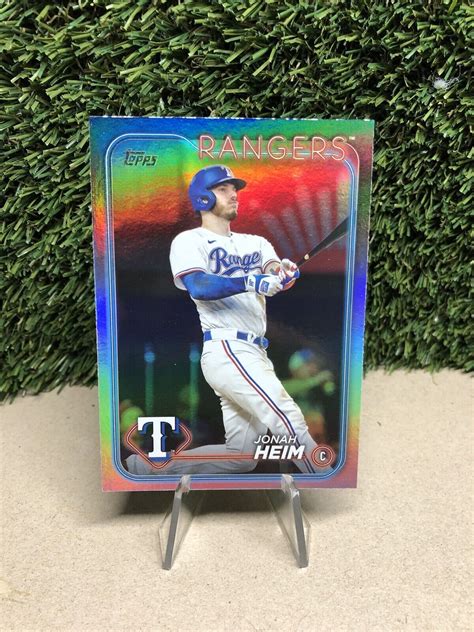 2024 Topps Rainbow Foil 235 Jonah Heim Texas Rangers EBay