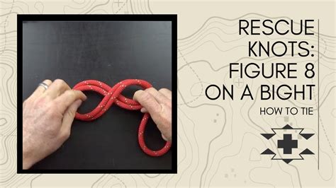 How To Tie The Figure 8 On A Bight Knot YouTube