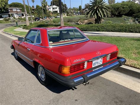 1978 Mercedes-Benz 450SL Convertible Red RWD Automatic 450SL for sale ...