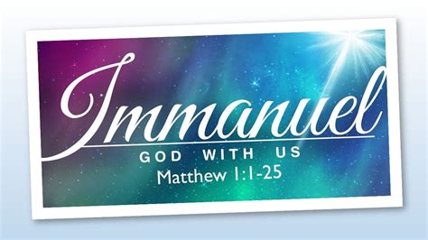 Immanuel - God With Us | Parkerville Baptist Church