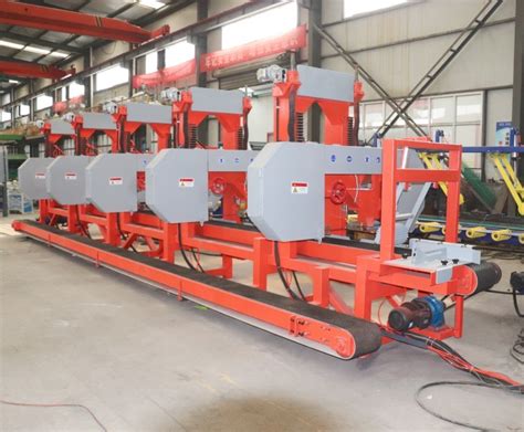 Dt Multi Heads Horizontal Resaw Band Saw Mill Machine For Log