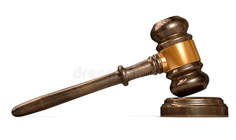 Auction Hammer Stock Image Image Of Court Copper Tribunal 34568955