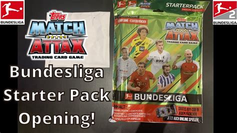 New Topps Match Attax Bundesliga 2020 2021 Starter Pack Opening