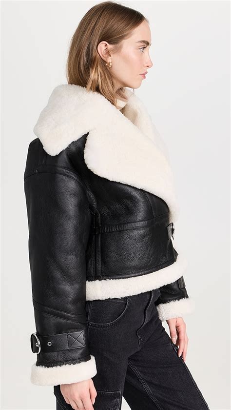 Shoreditch Ski Club Daia Shearling Jacket Shopbop