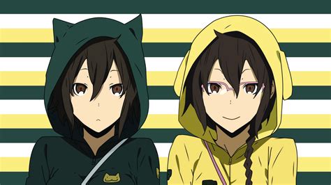 Wallpaper Illustration Anime Girls Cartoon Durarara Orihara Mairu Orihara Kururi