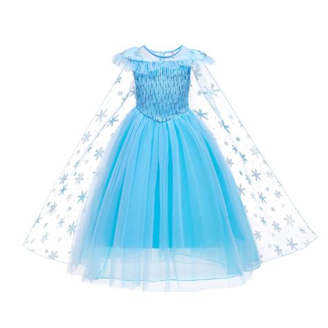 Jual Fairyland Dress Kostum Elsa Frozen Gaun Rok Dress Pesta Ulang