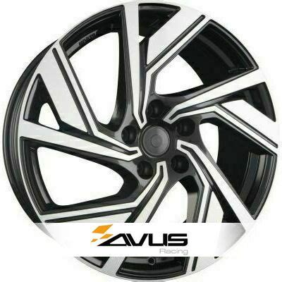 Avus AC-521 (Black, Polished, N°3080) alufelnik - MaxiGumi.hu