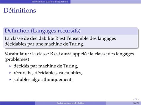 Introduction La Calculabilit France