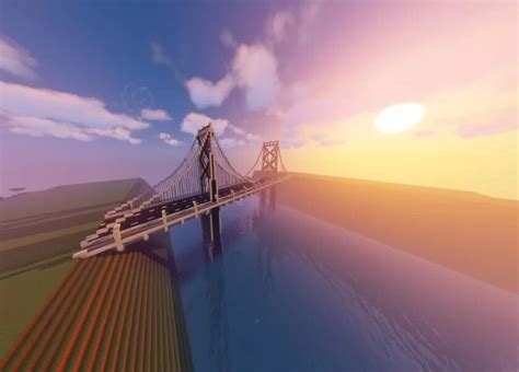 MODERN BRIDGE SCHEMATIC Minecraft Map