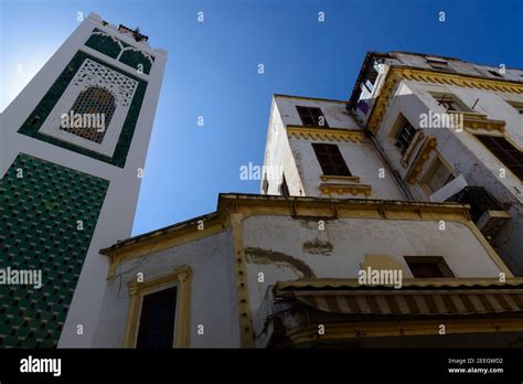 The Grand Mosque Of Tangier Stock Photo Alamy