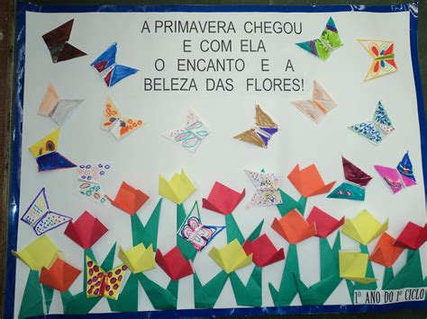 MURAL DE PRIMAVERA PARA EDUCAÇÃO INFANTIL