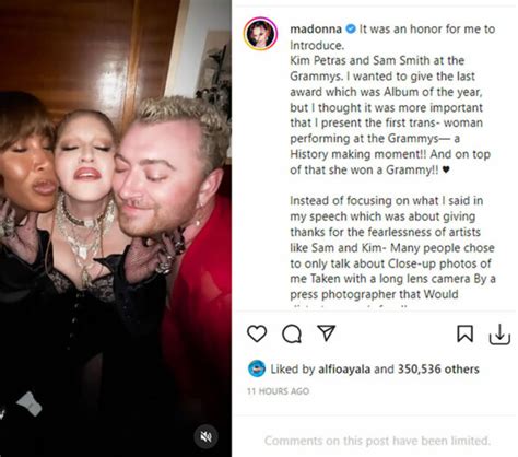 Madonna Responds To Criticism About Her Face After Her Appearance At