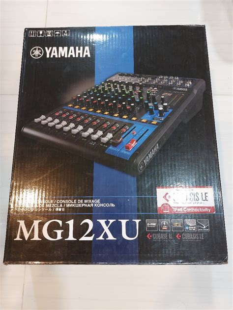 Yamaha MG12XU mixer, Hobbies & Toys, Music & Media, Music Accessories ...