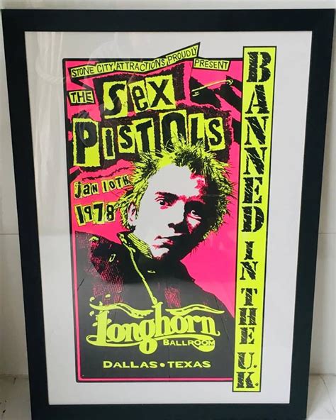 Sex Pistols 1978 Dallas Longhorn Ballroom Gig The Art Of Punk