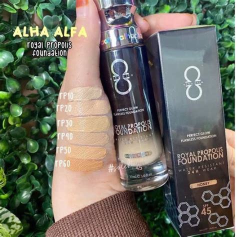 Alha Alfa ROYAL PROPOLIS FOUNDATION SPF 45 CODE LIGHT MEDIUM Beauty