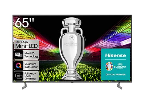 Hisense Mini Led Televisor 65" U6KQ, Dolby Vision & Atmos, AirPlay