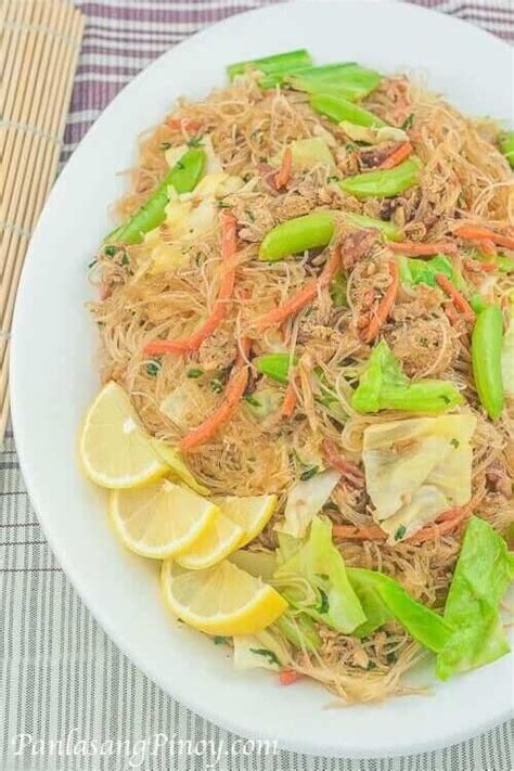 Vegetarian Pancit Sotanghon Recipe