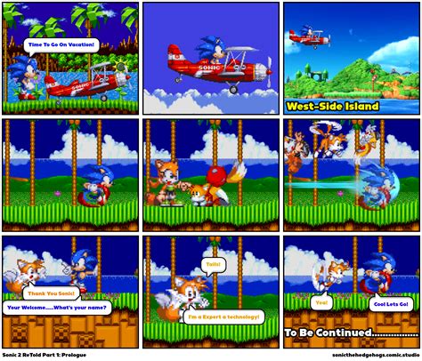 Sonic 2 ReTold Part 1 Prologue Comic Studio