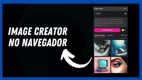 Gerando Imagem IA Integrado No Microsoft Edge YouTube