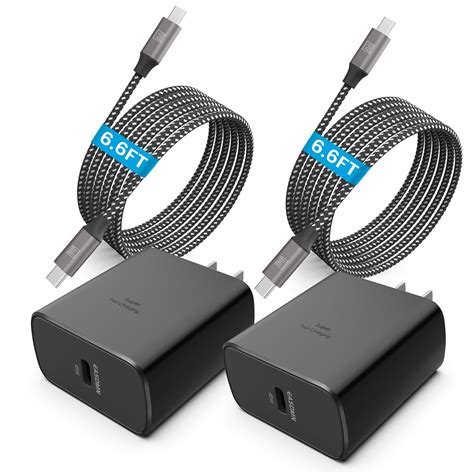 45w Super Fast Charger Type C 2 Pack 45 Watt Usb C Charger Pdpps