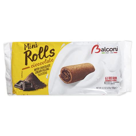 Balconi Chocolate Crème Roll Cake | Universal Yums