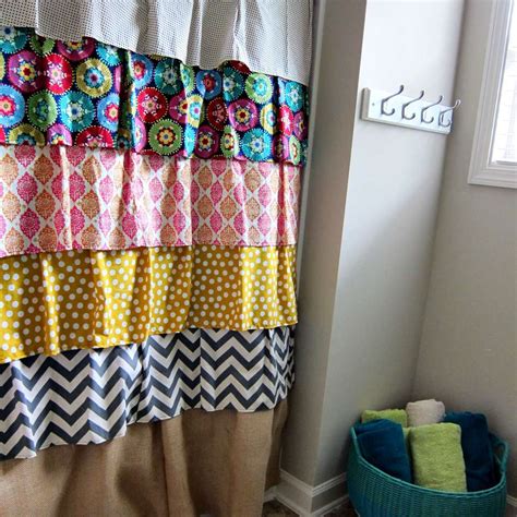 12 Diy Shower Curtains For Your Bathroom