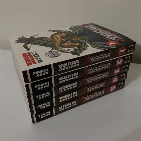 Berserk Manga Starter Bundle - Volumes 1-5 by... - Depop