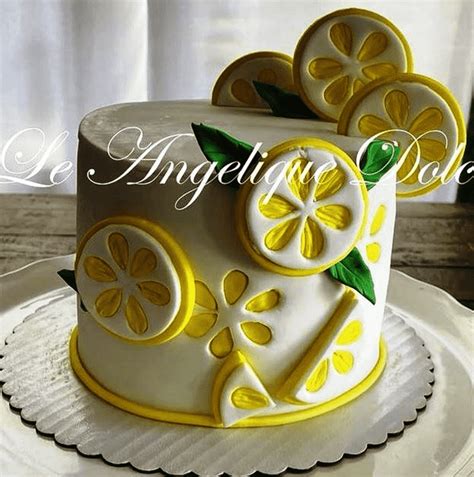 Lemon Slice Birthday Cake Ideas Images (Pictures)