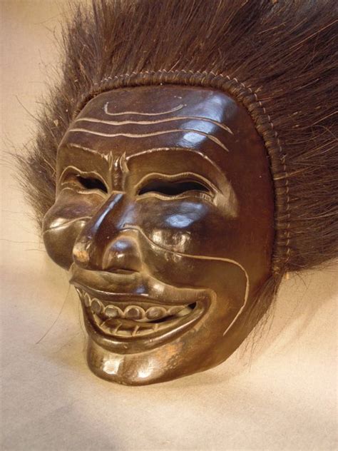 Ritual Mask Wood Japan Second Half Th Century Catawiki