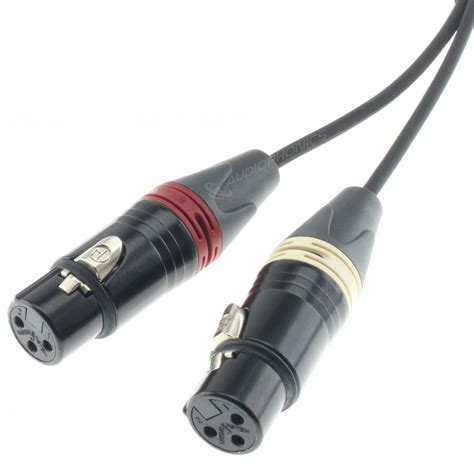 Sommercable On F Stereo Interconnect Cable Male Rca Female Xlr Gold