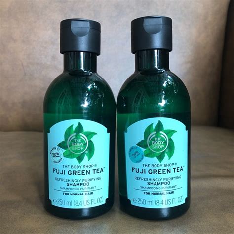 Jual The Body Shop Fuji Green Tea Shampoo 250ml Shopee Indonesia