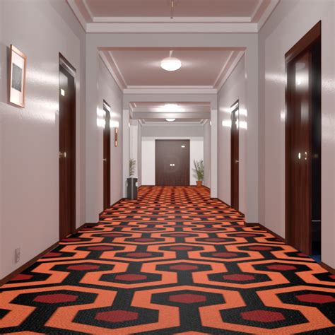 The Shining Hallway Wallpaper