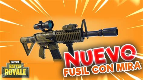 NUEVO FUSIL CON MIRA TÉRMICA DE FORTNITE BATTLE ROYALE EN DIRECTO