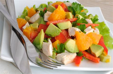 Insalata Di Pollo E Avocado Ricetta Ginger Tomato