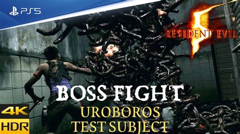 Resident Evil Remastered Uroboros Test Subject Boss Fight Ps K