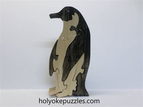 Penguin Puzzle Pattern Pdf Png Svg Digital Download Etsy Scroll Saw