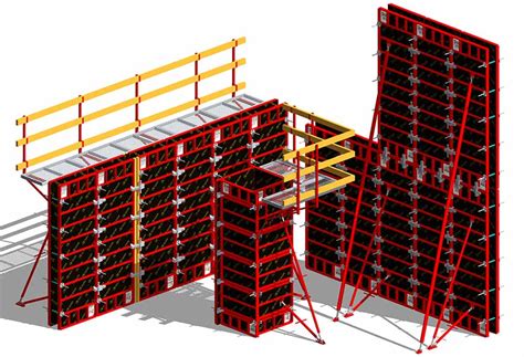 Tecon Steel Formwork System Metal Steel Formwork Shuttering For