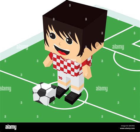 female cartoon soccer player Stock Vector Image & Art - Alamy