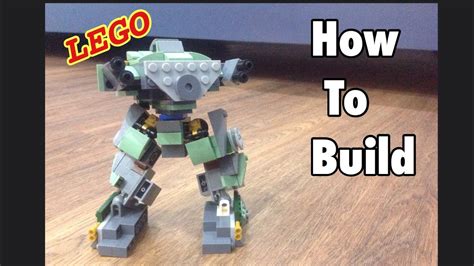 How To Build An Easy Robot Out Of Lego War Robots Style Youtube