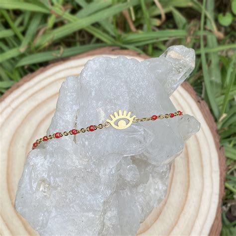 Pulsera Roja De Acero Piamaria